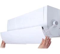 Coperchio del climatizzatore retrattile diretto inverso, deflettore aria di scarico Accessorio del ventilatore di scarico Coperchio del climatizzatore (Color : Glossy)