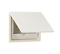 Coperchio del contatore elettrico con accesso flip top, soluzione decorativa per scatole di corrente debole e distribuzione, miglioramento degli apparecchi elettrici del soggiorno (A)