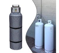 Coperchio del contenitore di propano con protezione impermeabile e apertura di facile accesso, progettato per proteggere da polvere, gelo e esposizione al sole per una maggiore durata del serbatoio di