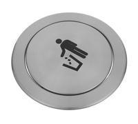 Coperchio Del Contenitore Incorporato Nel Bancone Rifiuti Ad Incasso Da