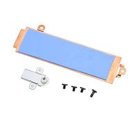 Coperchio del dissipatore di calore SSD in lega di alluminio, buona dissipazione del calore Coperchio del dissipatore di calore SSD M.2 2280 a lunga durata in lega di alluminio pratico per