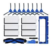 Coperchio Del Filtro Delle Spazzole Laterali Principali, Compatibile Con Gli Accessori For Aspirapolvere Robot Amarey, A800, Robocist 850(16pcs)