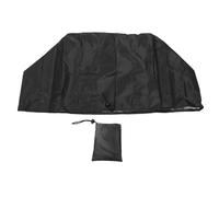Coperchio del forno per pizza con manico tascabile Protettore a prova di polvere Accessori forno a pizza quadrati 420D Acqua rivestita in argento resistente alla cottura interna