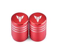Coperchio del nucleo della valvola della motocicle Für MT07 MT09 MT03 MT25 MT FZ 07 09 03 25 MT-07 MT-09 Metall-Ventilkappen Für Felgen Und Reifen, Staubdicht, Motorrad(2 PCS Red)