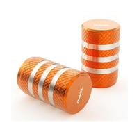 Coperchio del nucleo della valvola della motocicle Per DUCATI DIAVEL 2011-2015 XDiavel S Diavel 1260 1200 Tappi Valvola Pneumatici Accessori Moto Copertura Ermetica(Orange)