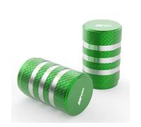 Coperchio del nucleo della valvola della motocicle Per SV 650 SV650X SV650/S Tappi Valvola Pneumatici Per Tutti Gli Anni Accessori Moto Copertura Ermetica(Green)