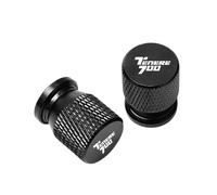 Coperchio del nucleo della valvola della motocicle Per Tenere 700 T700 Tenere700 2019 2020 2021 Tappi Coprivalvola In Alluminio CNC Per Presa D'aria, Accessori Per Moto, 2 Pezzi(Black)