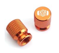 Coperchio del nucleo della valvola della motocicle Per XSR700 XSR 700 XSR900 900 XSR125 155 Accessori Moto Tappi Copri Stelo Valvola Pneumatico In Alluminio CNC(Orange)