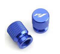 Coperchio del nucleo della valvola della motocicle Per YZFR1 YZF-R1 YZF R1/R1M/R1S 2014-2024 2025 Tappi Coprivalvola Per Valvola Pneumatico In Alluminio CNC Per Moto(Blue)
