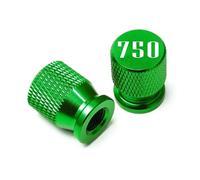 Coperchio del nucleo della valvola della motocicle Per Z750 Z750S Z750R Z 750 2007-2012 2025 Accessori Per Moto Tappo Coprivalvola In Alluminio Per Valvola Pneumatico Ruota(Green)