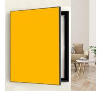 Coperchio del Pannello Elettrico a Colori Singolo Coperchio Elettrico Coperchio con Telaio in plastica, Coperchio della Scatola per interruzione Verticale montata a Parete Decorativa, Pannello di