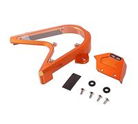 Coperchio del Pignone Anteriore per Moto Trasparente Protezione della Catena Ornamenti per Carenature in Alluminio per 790 Duke 2018-2020 per 890 Duke R 2020 (Arancia)