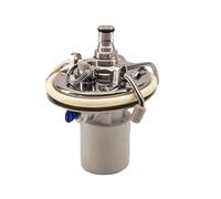 Coperchio Del Reattore Del Fusto, Carbonatazione Del Carbonatore Di Soda - Coperchio Del Reattore Del Fusto - Soluzione Continua Di Acqua Gassata Argento 1 Pz