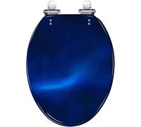 Coperchio del sedile del WC con chiusura ammortizzata e cerniere a sgancio | Adatto alle configurazioni standard dei WC, il coperchio con chiusura ammortizzata riduce gli urti, le cerniere a sgancio