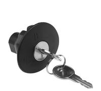 Coperchio del serbatoio con chiusura a chiave compatibile con Ford per Fiesta 2011-2017 per Flex 2009-2017 per Focus 2012-2017 8U5Z9C268B Coperchio del serbatoio carburante con chiusura a chiave