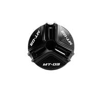 Coperchio Del Serbatoio Del Liquido Dei Freni Anteriore E Posteriore Per Moto Adatto Per MT 03 2015-2023 Tappo Liquido Freni Moto(Nero)