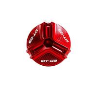 Coperchio Del Serbatoio Del Liquido Dei Freni Anteriore E Posteriore Per Moto Adatto Per MT 03 2015-2023 Tappo Liquido Freni Moto(Red)