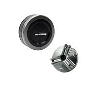 Coperchio Del Serbatoio Del Liquido Freno Anteriore CNC Per Moto Adatto Per CBR 600 1000 RR Tappo Liquido Freni Moto(Titanium 600)