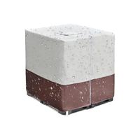 Coperchio del serbatoio dell'acqua - Protezione per pelliccetta IBC impermeabile da 275 galloni con cerniera | Scudo Oxford 420D pesante per barile di pioggia all'aperto, deposito da giardino, prato