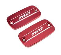 Coperchio del serbatoio Per HONDA Forza 750 Forza750 2020 2021 Di Alluminio CNC Del Motociclo Freno Anteriore Serbatoio Fluido Coperchio Tappo Della Tazza Olio(Red)