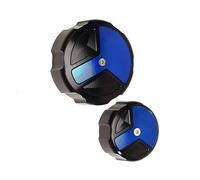 Coperchio del serbatoio Per Kawasaki Z1000 SX Z1000SX 2017 2018 2019 2020 2021 Moto In Alluminio Anteriore + Posteriore Serbatoio Del Liquido Dei Freni Caps(Blue)