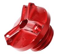 Coperchio del serbatoio Per Kawasaki Z1000SX Z1000 SX 2016 2017 2018 2019 2013 Moto In Alluminio M20 * 2.5 CNC Filtro Olio Motore Tazza Tappo A Vite Di Copertura(Red)