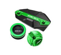 Coperchio Del Serbatoio Principale Del Cilindro Del Liquido Dei Freni Anteriore E Posteriore Adatto Per Z 800 2013-2016 Tappo Liquido Freni Moto(Green)