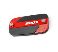 Coperchio del Serbatoio Protezione Serbatoio Fluido Freno Anteriore CNC per Motocicletta per Honda CB500X CB 500X CB 500 X 2022-2023(Red)