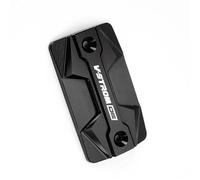 Coperchio del Serbatoio Tappo Serbatoio Serbatoio Liquido Freni Moto in Alluminio CNC per Suzuki V-Strom 800DE V Strom 800DE 1050DE DL800DE 2023(Black)