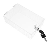 Coperchio del termostato con serratura e chiave Scatola trasparente per