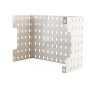 Coperchio del tubo della caldaia a gas di conservazione, ripiano per display montato a parete con cuscinetti adesivi, coperchio del tubo dello scaldabagno (550ml 28x7,5 cm / 11x3in)