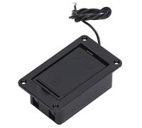 Coperchio del Vano Batteria per Chitarra Custodia per Batteria per Chitarra Isolata da 9 V Facile da Usare Cavo a 2 Conduttori Verso il Basso