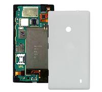 Coperchio della Batteria Battery Cover Cover Posteriore in plastica for Nokia Lumia 520 (Nero) (Color : White)