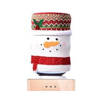 Coperchio della bottiglia del refrigeratore d'acqua, coperchio 'erogatore d'acqua, Difesa della polvere del secchio d'acqua di Natale, Manicotto antipolvere estensibile per distributore d'acqua