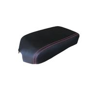 Coperchio Della Console Centrale Del Bracciolo Dell'auto Accessori Interni Copertura In Pelle Per Toyota Per Camry 2012-2017(Black Red line)