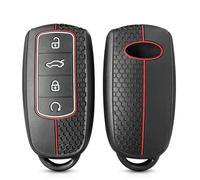 coperchio della custodia della chiave remota in silicone per C/hery tiggo 7 pro tiggo 8 pro omoda 5 7 8 PLUS portachiavi per auto accessori 4 pulsanti, 1 PC nero