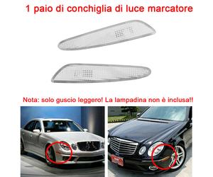 COPERCHIO DELLA LAMPADA DELL'INDICATORE PER MERCEDES W211 E-CLASS PRE-LCI 03-06