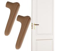 Coperchio della maniglia della porta in silicone, coperture per della maniglia porta piatta | Solistica anticollisione in silicone per la camera da bagno in camera da letto Sicurezza per bambini