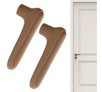 Coperchio della maniglia della porta in silicone-manica a protezione in gomma non slip per manopole e leve delle porte | Avvolgimento della presa morbida per sicurezza, prevenzione dei graffi, comfort