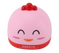 Coperchio della Scatola dei Fazzoletti, Scatola dei Fazzoletti Materiale Plastico Facile da Pulire, Multifunzionale e Carino per il Piano di Lavoro (PINK)