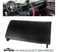 Coperchio della scatola di immagazzinaggio per Audi A4 S4 RS4 B6 B7 2001-2008 2006 2007 2008 Coperchio del vano portaoggetti senza fibbia Coperchio del vano portaoggetti Nero