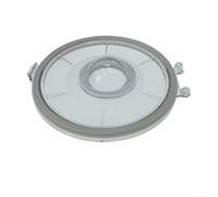 Coperchio della tazza di raccolta della polvere compatibile per robot Xiaomi D205 e D206, design trasparente per un facile monitoraggio, nero (1 bianco)