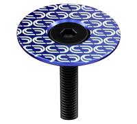 Coperchio dello Attacco manubrio Campagnolo Monza Topcap Bleu