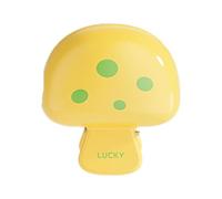 Coperchio dello spazzolino - tappatura elettrica, scudo di polvere di funghi | Protezione in silicone portatile con design , gadget per l'igiene decorativa per il bagno do, giallo, Se référer au
