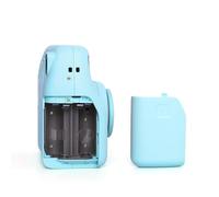 Coperchio dello sportello della batteria della fotocamera per Instax Mini Se Coperchio laterale della batteria Guscio posteriore Coperchio protettivo Scomparto della batteria (Blu)
