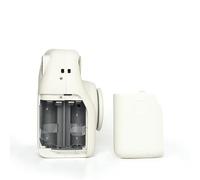 Coperchio dello sportello della batteria della fotocamera per Instax Mini Se Coperchio laterale della batteria Guscio posteriore Coperchio protettivo Scomparto della batteria (Bianco)