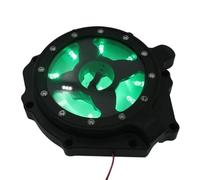 Coperchio dello Statore Adatto per CBR1000RR 2004-2007 Adatto per CB1000R/RA 2018-2019/2021-2024 Coperchio alternatore visibile a sinistra Cilindro Testata Protezione(MT050A-BK-LED-Green)