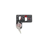 Coperchio devio luci Evok Iron Switch Prisma Carbon per Vespa 50 special Con Com