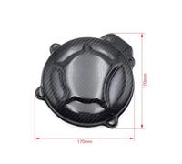 Coperchio di accensione in fibra di carbonio Statore Cap Capiterio Protettore Guardia del motore Crank Crank Compatibile con accessori per motociclette in stile TXT