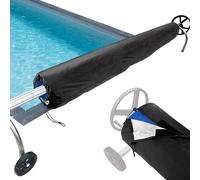Coperchio di bobina piscina - Protettore impermeabile premium | Design in forma pesante per tutte le forme e dimensioni della piscina, accessorio per piscina fuori terra e incrociata con protezione UV